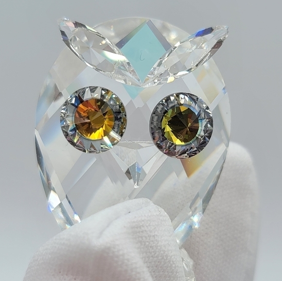 Swarovski Crystal Owl Figurine - Picture 7 of 16